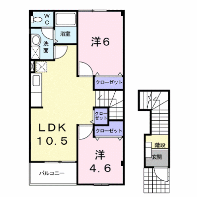 Ｒｏｓｅ　Ｈｉｌｌ 201【管理NO：1-011666901-02010】 ★家具家電は申し込み後に搬入します★の外観画像