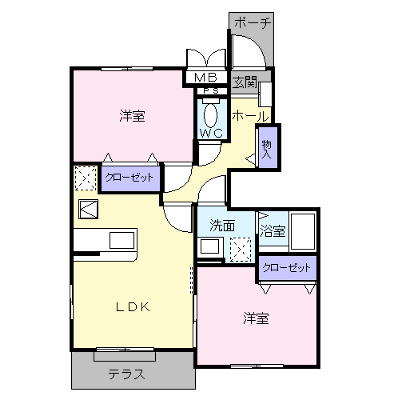 ウィン・ウィンＢ 102【管理NO：1-012961102-01020】 ★家具家電は申し込み後に搬入します★ ★2026年12月上旬入居可能★の外観画像