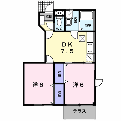 ジョイリバ－Ⅱ 101【管理NO：1-012183501-01010】 ★家具家電は申し込み後に搬入します★ ★2026年11月中旬入居可能★の外観画像