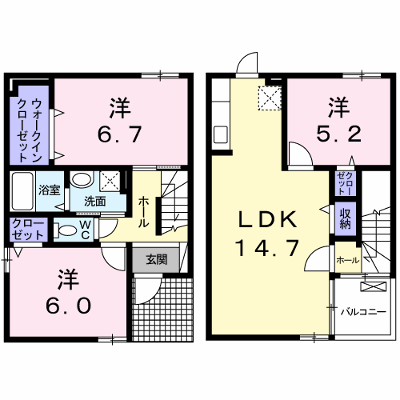 ヴォレン 101【管理NO：1-017963401-01010】 ★家具家電は申し込み後に搬入します★ ★2026年12月上旬入居可能★の外観画像