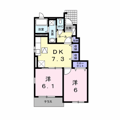 ライツェント・シックⅡ 103【管理NO：1-017607902-01030】 ★家具家電は申し込み後に搬入します★ ★2026年12月上旬入居可能★の外観画像