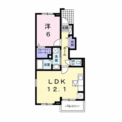 ヴィラージュ壱番館 102【管理NO：1-016019501-01020】 ★家具家電は申し込み後に搬入します★ ★2026年12月上旬入居可能★の外観画像