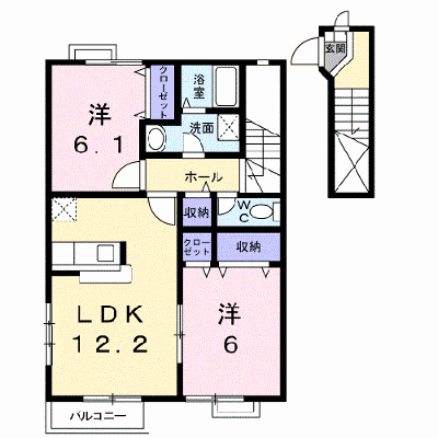 シーサイドＢ 203【管理NO：1-013644602-02030】 ★家具家電は申し込み後に搬入します★ ★2026年12月上旬入居可能★の外観画像