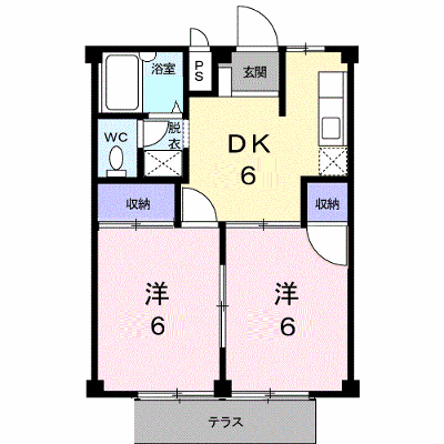 シティハイツ新地 103【管理NO：1-002362301-01030】 ★家具家電は申し込み後に搬入します★ ★2026年11月下旬入居可能★の外観画像