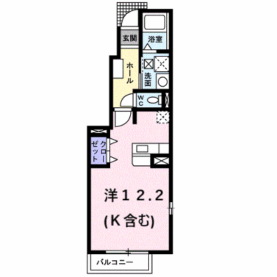 アーバンハイツ小松Ｄ 101【管理NO：1-013431401-01010】 ★家具家電は申し込み後に搬入します★ ★2026年12月中旬入居可能★の外観画像