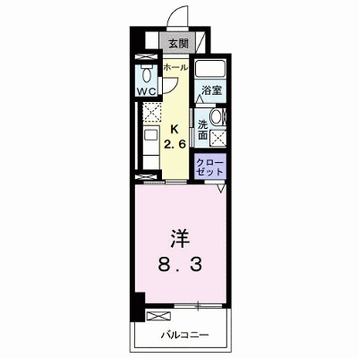 ラインスター三萩野 405【管理NO：1-022438701-04040】 ★家具家電は申し込み後に搬入します★ ★2026年12月上旬入居可能★の外観画像