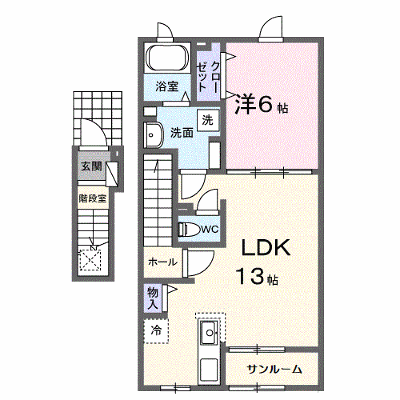 ニュートピアＴ 203【管理NO：1-025199501-02030】 ★家具家電は申し込み後に搬入します★ ★2026年12月中旬入居可能★の外観画像