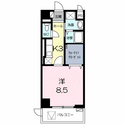 ＣＯＲＰＯＹＡＫＡアテカーバル 102【管理NO：1-021967301-01020】 ★家具家電は申し込み後に搬入します★ ★2027年01月上旬入居可能★の外観画像