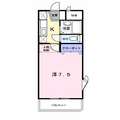ヴェルジュ・萩原 101【管理NO：1-009388901-01010】 ★家具家電は申し込み後に搬入します★ ★2026年12月中旬入居可能★の外観画像