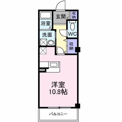 プレステージⅠ 306【管理NO：1-012322501-03050】 ★家具家電は申し込み後に搬入します★ ★2026年12月中旬入居可能★の外観画像