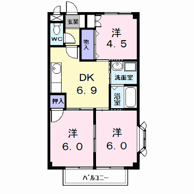 ファ－ストスクエア美和 201【管理NO：1-007827201-02010】 ★家具家電は申し込み後に搬入します★ ★2026年12月上旬入居可能★の外観画像