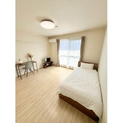 ✨ Wi-Fi無料 📶 関口駅より徒歩４分🚋駐車場アリ🚙スマートTV設置✨  🔶マンスリーベースＪＰ🔶　【G057】の外観画像
