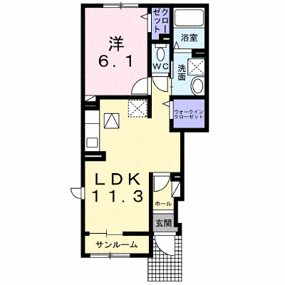 プレッソ太田Ⅰ 101【管理NO：1-025743101-01010】 ★家具家電は申し込み後に搬入します★ ★2026年12月上旬入居可能★の外観画像