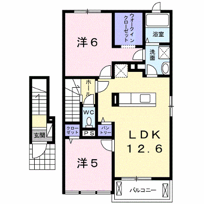 レイクサイドパレスＡ 204【管理NO：1-020206201-02040】 ★家具家電は申し込み後に搬入します★ ★2026年12月中旬入居可能★の外観画像