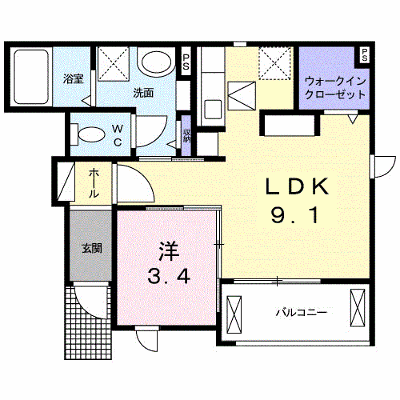 ＫａｏｒｕＡ 103【管理NO：1-026105901-01030】 ★家具家電は申し込み後に搬入します★の外観画像