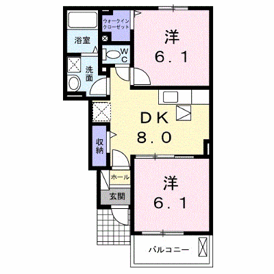 カーサ・アレグリアⅡ 103【管理NO：1-024320301-01030】 ★家具家電は申し込み後に搬入します★ ★2026年12月上旬入居可能★の外観画像