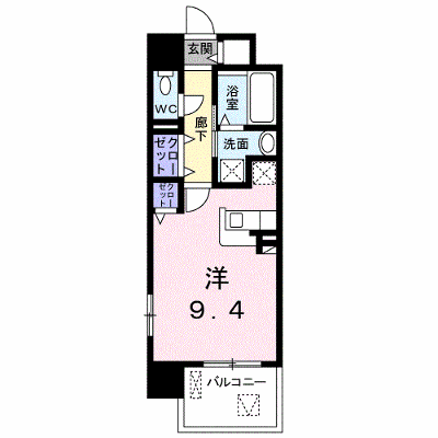 ワイズ　エスト 105【管理NO：1-024206801-01050】 ★家具家電は申し込み後に搬入します★ ★2026年11月上旬入居可能★の外観画像