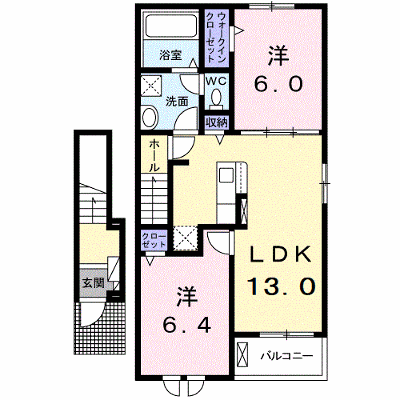 栗原志波姫館　壱番館 204【管理NO：1-026857001-02040】 ★家具家電は申し込み後に搬入します★ ★2026年12月中旬入居可能★の外観画像