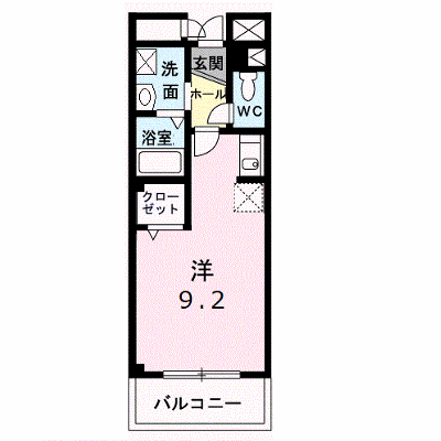 グロウステイト　Ｅ 105【管理NO：1-011401201-01050】 ★家具家電は申し込み後に搬入します★ ★2027年01月中旬入居可能★の外観画像