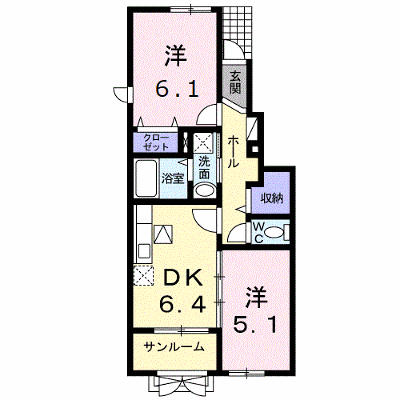 アッシュ５　Ｂ 103【管理NO：1-016297002-01030】 ★家具家電は申し込み後に搬入します★ ★2026年12月中旬入居可能★の外観画像