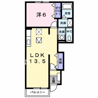 サン・ボヌールⅡ 101【管理NO：1-013200301-01010】 ★家具家電は申し込み後に搬入します★ ★2026年11月下旬入居可能★の外観画像
