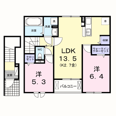 サニーハイツ　リュエル 202【管理NO：1-027319301-02020】 ★家具家電は申し込み後に搬入します★ ★2026年12月上旬入居可能★の外観画像