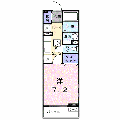 タンブル　フィーユ 101【管理NO：1-020176901-01010】 ★家具家電は申し込み後に搬入します★ ★2026年10月下旬入居可能★の外観画像