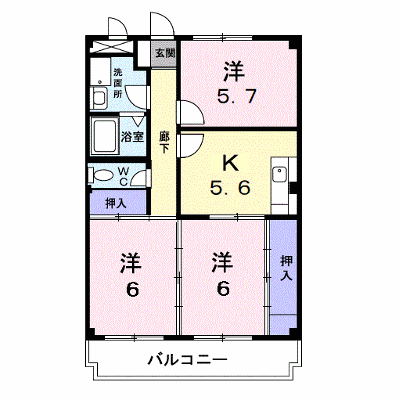 マンションカメリア 303【管理NO：1-002484101-03030】 ★家具家電は申し込み後に搬入します★ ★2026年12月中旬入居可能★の外観画像