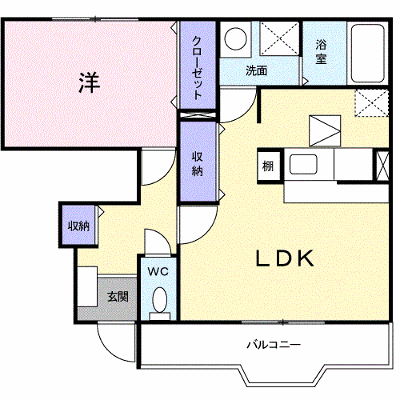 ピュア・シャンティ 102【管理NO：1-014061301-01020】 ★家具家電は申し込み後に搬入します★ ★2026年11月下旬入居可能★の外観画像