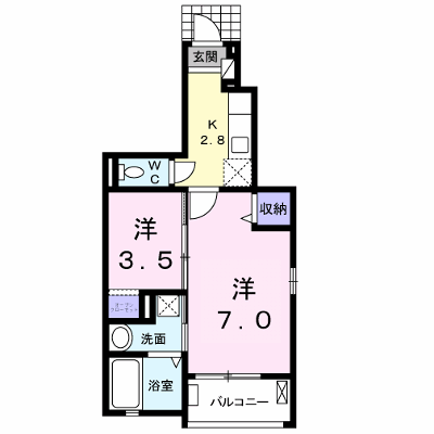 フィデールⅢ 101【管理NO：1-017923801-01010】 ★家具家電は申し込み後に搬入します★の外観画像