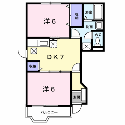 サンセットタウニー 101【管理NO：1-011322201-01010】 ★家具家電は申し込み後に搬入します★ ★2026年12月上旬入居可能★の外観画像