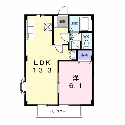 カーム・ルミエール 203【管理NO：1-004241601-02030】 ★家具家電は申し込み後に搬入します★ ★2026年12月下旬入居可能★の外観画像