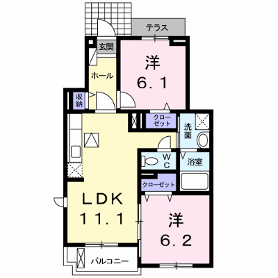 モーダ・カーサ・ラッフィナート 103【管理NO：1-017899901-01030】 ★家具家電は申し込み後に搬入します★ ★2026年12月上旬入居可能★の外観画像