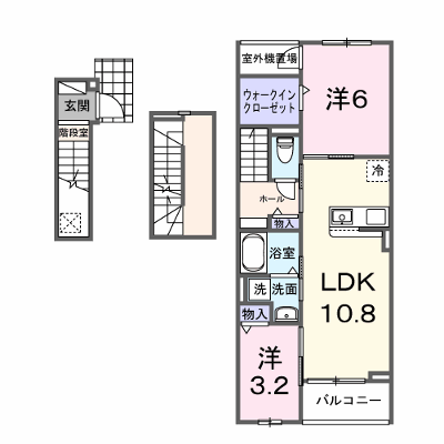 プロスペリタ島田橋 302【管理NO：1-028170601-03020】 ★家具家電は申し込み後に搬入します★ ★2026年12月中旬入居可能★の外観画像