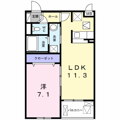アルバグランデ 101【管理NO：1-022639701-01010】 ★家具家電は申し込み後に搬入します★ ★2026年12月上旬入居可能★の外観画像