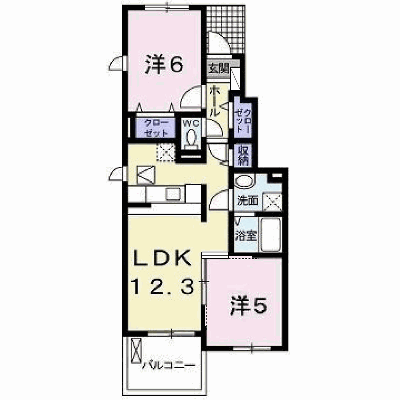 ソレイユ壱番館　Ｂ 104【管理NO：1-016766702-01040】 ★家具家電は申し込み後に搬入します★の外観画像
