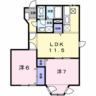 シャンフレーズ　Ⅱ 101【管理NO：1-009739002-01010】 ★家具家電は申し込み後に搬入します★ ★2026年12月上旬入居可能★の外観画像