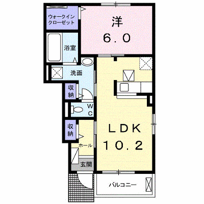 カーサ　デ　ベラーノⅠ 105【管理NO：1-023680801-01040】 ★家具家電は申し込み後に搬入します★ ★2026年11月中旬入居可能★の外観画像