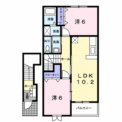 イースト・ヴィオラ・カーサⅠ 203【管理NO：1-012962001-02030】 ★家具家電は申し込み後に搬入します★ ★2026年11月中旬入居可能★の外観画像