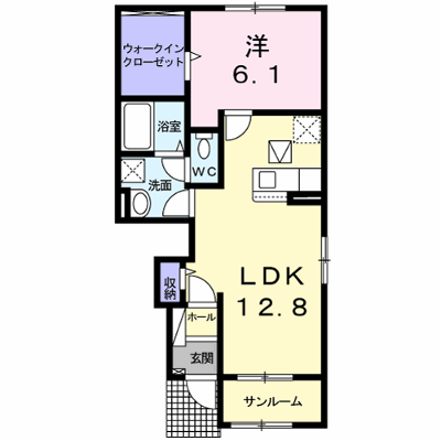 メゾンブローテ　Ｈ 104【管理NO：1-025613602-01040】 ★家具家電は申し込み後に搬入します★ ★2026年12月上旬入居可能★の外観画像