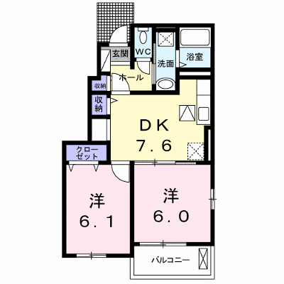 メゾン雅　Ｂ 101【管理NO：1-018367602-01010】 ★家具家電は申し込み後に搬入します★ ★2026年12月上旬入居可能★の外観画像