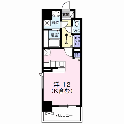 エヴァーグリーンＱ 412【管理NO：1-021981901-04100】 ★家具家電は申し込み後に搬入します★ ★2026年12月上旬入居可能★の外観画像