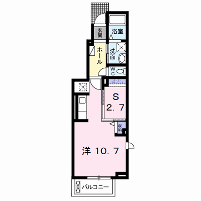 ウエスト　ヒルズⅢ 101【管理NO：1-021418503-01010】 ★家具家電は申し込み後に搬入します★ ★2026年12月上旬入居可能★の外観画像