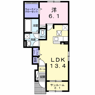 モン　アンテリユール桃山Ｊ 104【管理NO：1-025299802-01040】 ★家具家電は申し込み後に搬入します★ ★2026年11月下旬入居可能★の外観画像