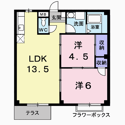 エルディム藤村Ｂ 101【管理NO：1-001442501-01010】 ★家具家電は申し込み後に搬入します★ ★2026年12月中旬入居可能★の外観画像