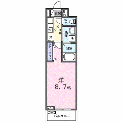 ヒカルサ西所沢ノース 202【管理NO：1-028617001-02020】 ★家具家電は申し込み後に搬入します★ ★2026年11月下旬入居可能★の外観画像