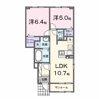 ラ・ルーチェⅠ 103【管理NO：1-028161101-01030】 ★家具家電は申し込み後に搬入します★ ★2026年12月中旬入居可能★の外観画像