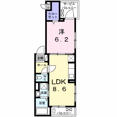 ロイヤルメゾン 301【管理NO：1-025970501-03010】 ★家具家電は申し込み後に搬入します★ ★2026年12月上旬入居可能★の外観画像