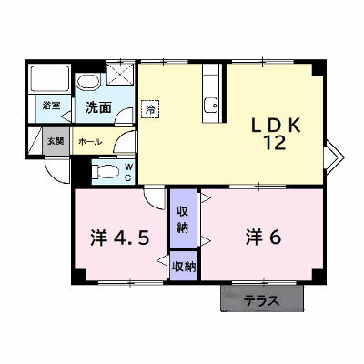 エンジェルハウス 102【管理NO：1-004636801-01020】 ★家具家電は申し込み後に搬入します★ ★2026年12月上旬入居可能★の外観画像