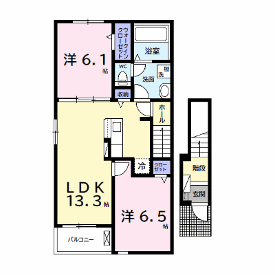 ベイサイドアクアＡ 201【管理NO：1-027703201-02010】 ★家具家電は申し込み後に搬入します★ ★2026年12月中旬入居可能★の外観画像